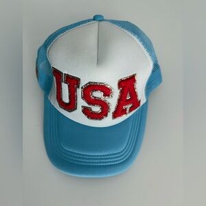 USA hat - Red and Blue